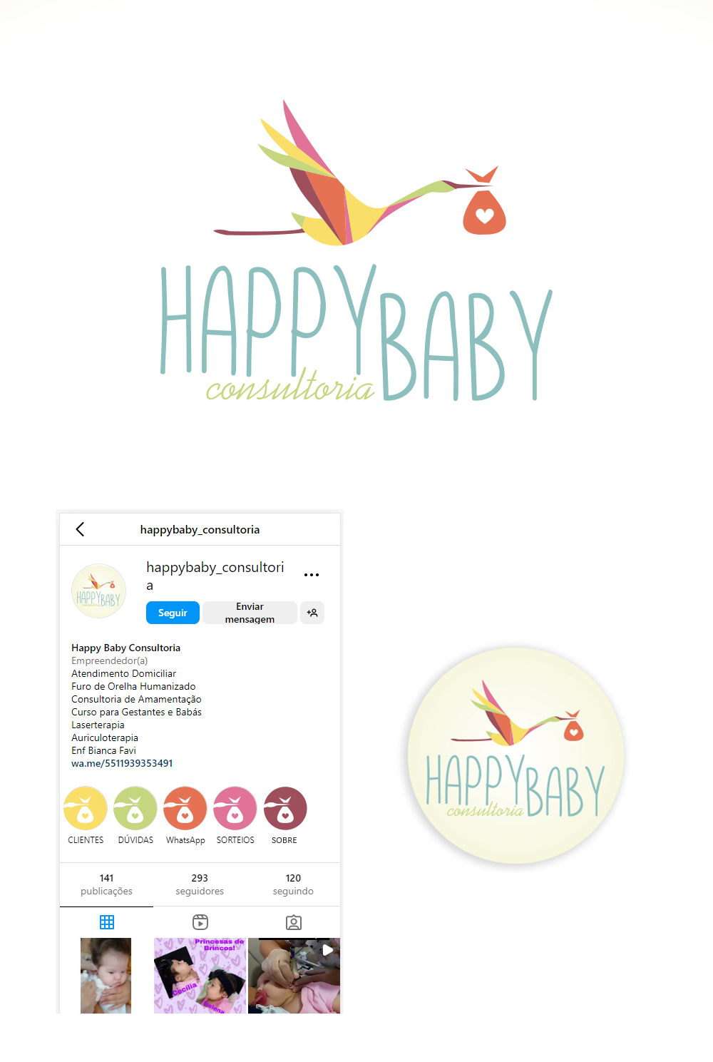 criacao-de-logo-identidade-visual-happy-baby-consultoria