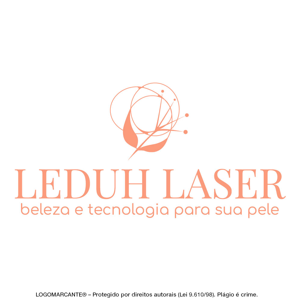 Criacao-de-Logo-Leduh-Laser-Rosa-Vertical