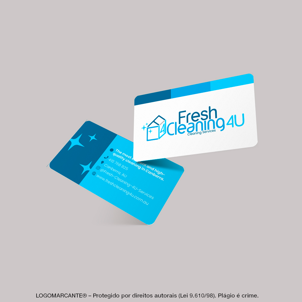 criacao-de-logotipo-empresa-de-limpeza-FreshCleaning4U-cartao-de-visita - Copia