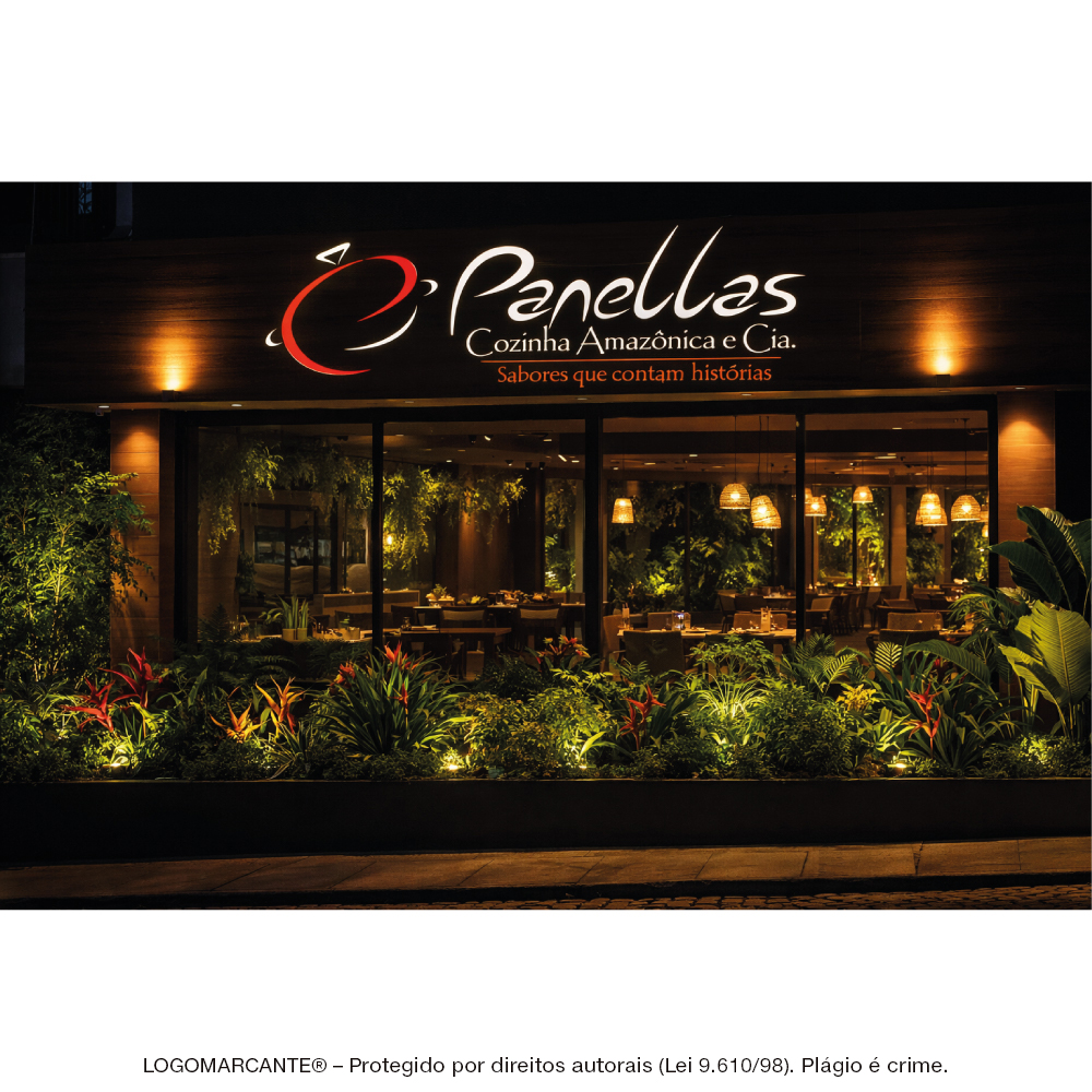 criacao-de-logo-para-restaurante-panellas-aplicado-na-fachada